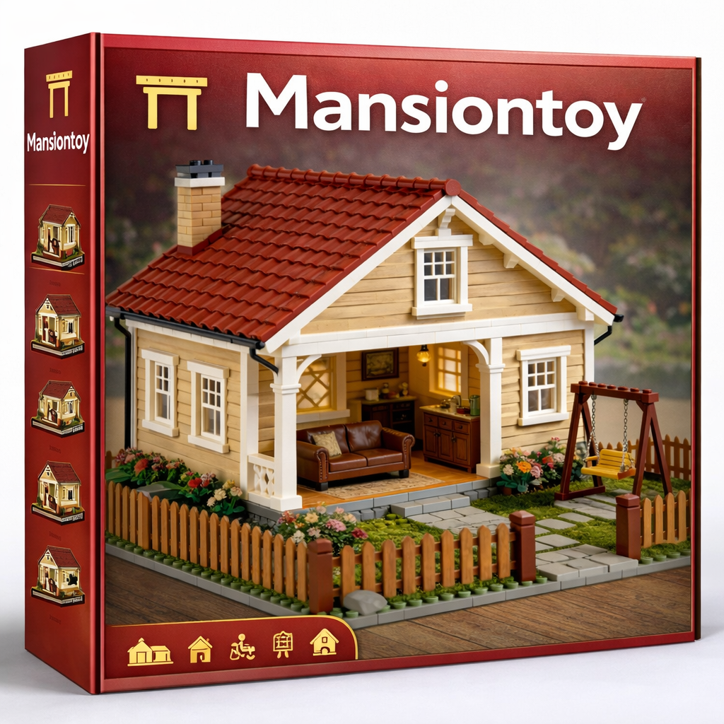 Warm Porch Story House Building Kit